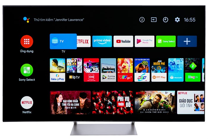 Android Tivi Sony 4K 75 inch KD-75X9400E Màu Đen