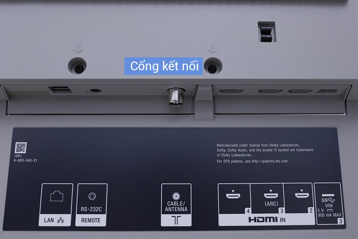 Android Tivi Sony 4K 75 inch KD-75X9400E Màu Đen