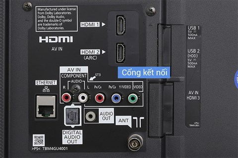 Kết nối đa dạng trên Smart Tivi Panasonic 43 inch TH-43ES600V