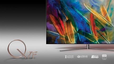 Công nghệ chấm lượng tử tái hiện màu sắc sống động trên Smart Tivi QLED 49 inch Samsung QA49Q7F