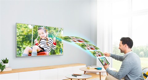 Chia sẻ hình ảnh lên tivi - Smart Tivi Panasonic 32 inch TH-32ES500V