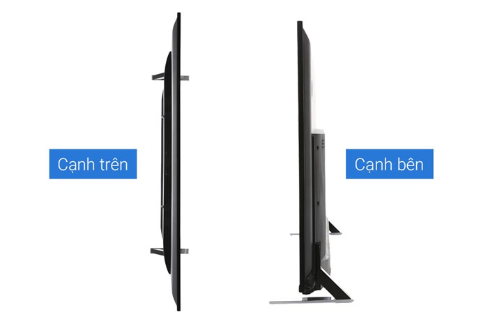 Android Tivi Toshiba 4K 55 inch 55U7750 Màu Đen