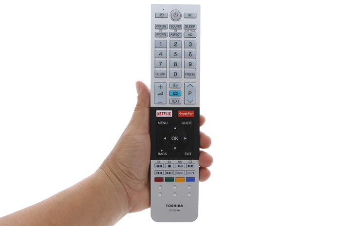 Android Tivi Toshiba 4K 55 inch 55U7750 Màu Đen