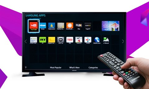 Xem phim, lướt web và nghe nhạc ngay trên Smart Tivi Samsung 32 inch UA32J4303D