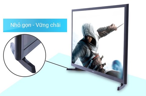 Thiết kế tính tế trên Smart Tivi Samsung 32 inch UA32J4303D