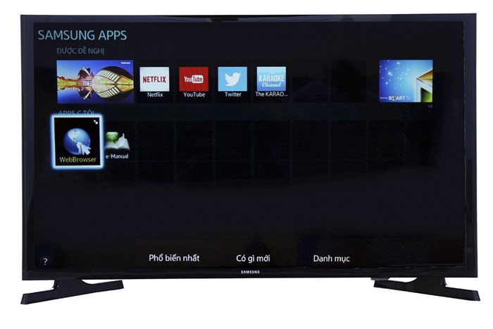 Smart Tivi Samsung 32 inch UA32J4303D Màu Đen