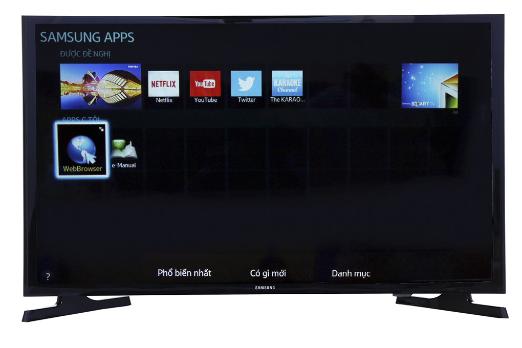Smart Tivi Samsung 32 inch UA32J4303D Màu Đen