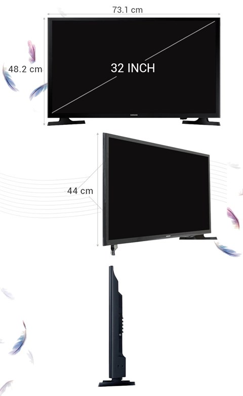 Kết nối đa dạng với nhiều loại thiết bị trên Tivi Samsung 32 inch UA32J4003D