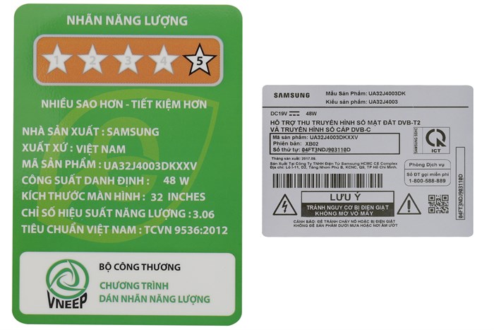 Tivi Samsung 32 inch UA32J4003D Màu Đen