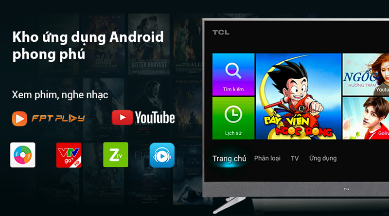 Smart Tivi TCL 4K 43 inch L43C2L-UF Smart Tivi TCL 4K 43 inch L43C2L-UF