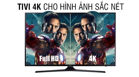 Hình ảnh sắc nét trên Smart Tivi Samsung 50 Inch UA50MU6150