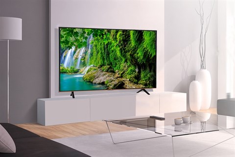 Thiết kế lịch lãm, ấn tượng sang trọng trên Smart Tivi TCL 43 inch L43S62T