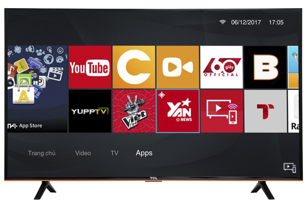 Smart Tivi TCL 43 inch L43S62T Màu Đen