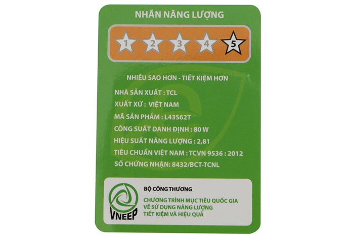 Smart Tivi TCL 43 inch L43S62T Màu Đen