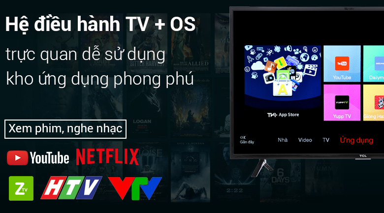 Smart Tivi TCL 40 inch L40S62