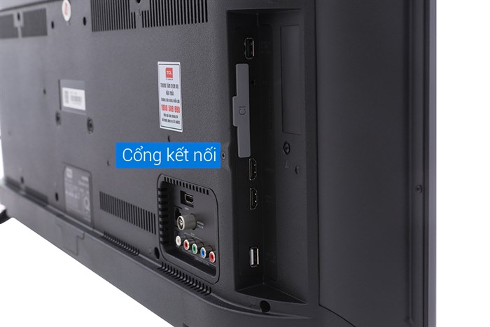 Smart Tivi TCL 40 inch L40S62 Màu Đen