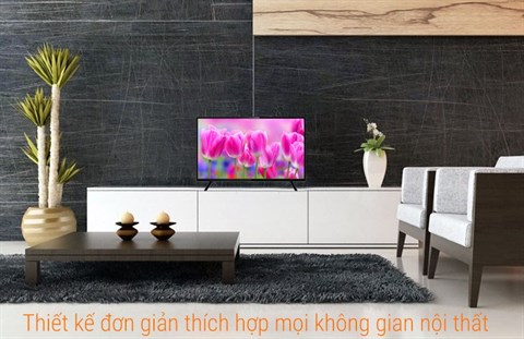 Thiết kế đơn giản, tinh tế trên Smart Tivi TCL 40 inch L40S62
