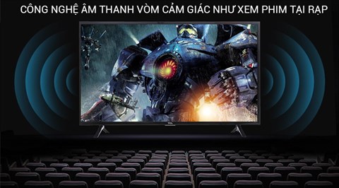 công nghệ âm thanh vòm trên Smart Tivi LED TCL 49 inch L49S62