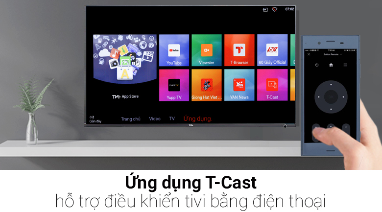 Smart Tivi TCL 4K 50 inch L50P6