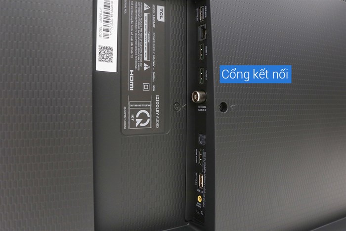 Smart Tivi TCL 4K 50 inch L50P6 Màu Đen