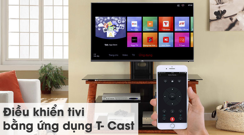 Smart Tivi TCL 4K 43 inch L43P6-UF