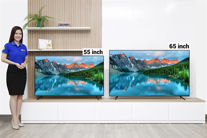 Smart Tivi TCL 4K 65 inch L65P6 Màu Đen