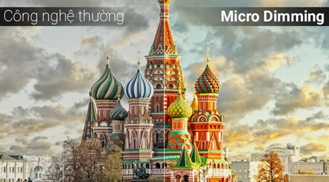 Công nghệ Micro Dimming trên Smart Tivi Cong Samsung 49 inch UA49M6303