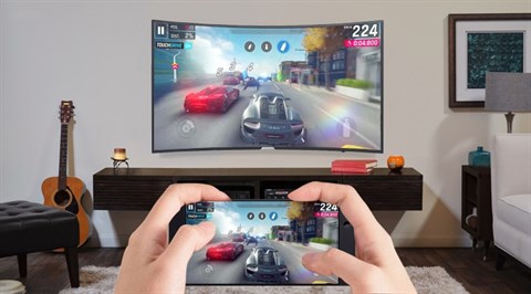 Tính năng Screen Mirroring trên Smart Tivi Cong Samsung 49 inch UA49M6303
