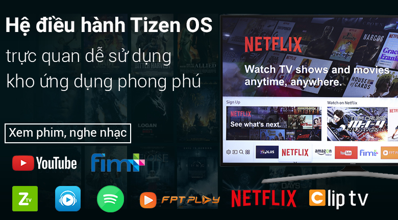 Smart Tivi Samsung 4K 40 inch UA40MU6103