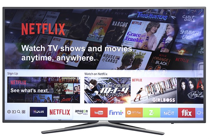 Smart Tivi Samsung 55 inch UA55M5503 Màu Đen