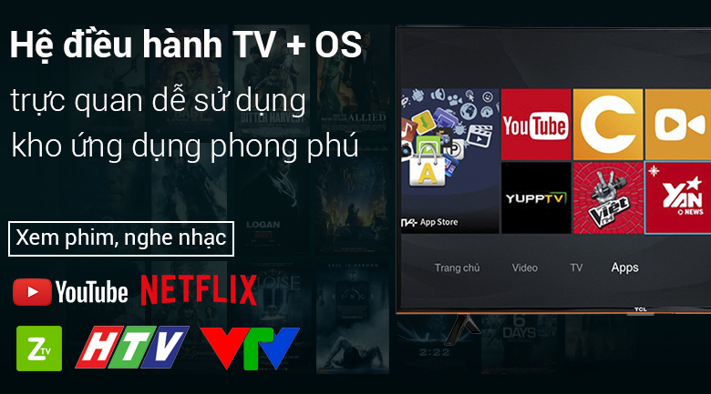 Smart Tivi TCL 32 inch L32S62T