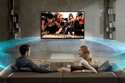 Âm thanh trong trẻo với công nghệ Dolby MS11 trên Smart Tivi TCL 32 inch L32S62T