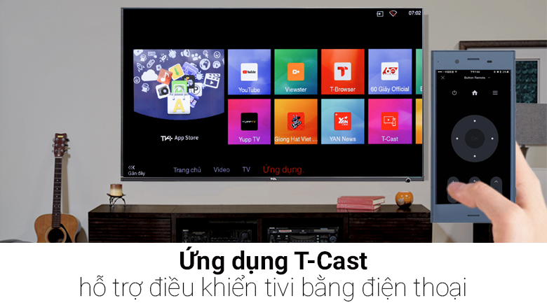 Smart Tivi TCL 4K 55 inch L55P6-UF