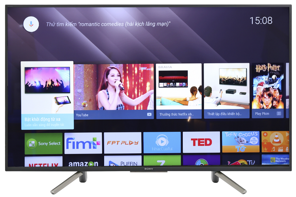 Android Tivi Sony 43 inch KDL-43W800F hình 1