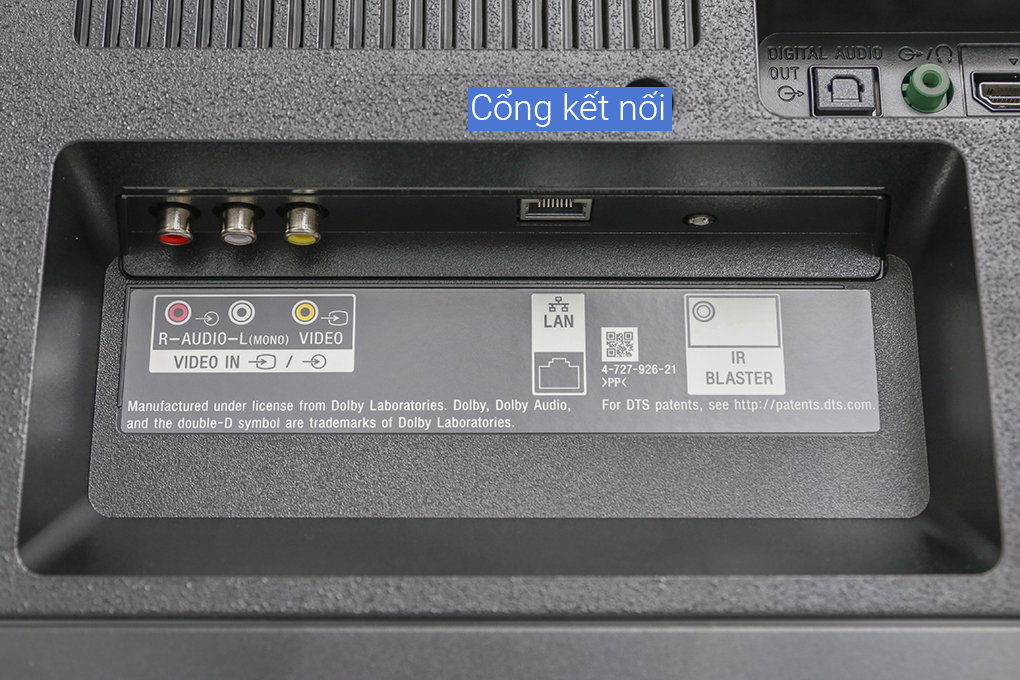 Android Tivi Sony 43 inch KDL-43W800F Màu Đen