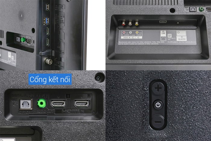 Android Tivi Sony 49 inch KDL-49W800F Màu Đen