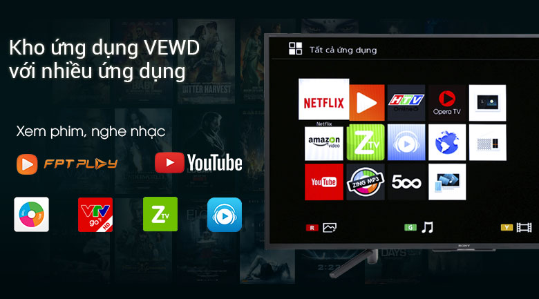 kho ứng dụng Vewd kho ứng dụng Vewd