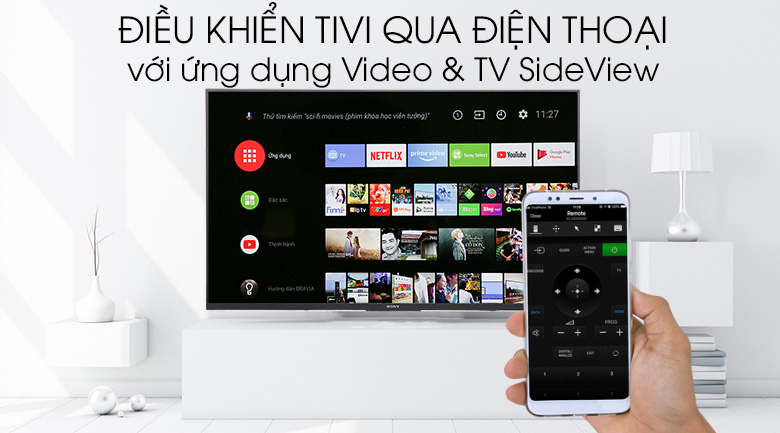 Android Tivi Sony 4K 43 inch KD-43X8500F
