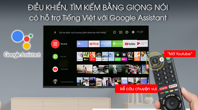 Android Tivi Sony 4K 43 inch KD-43X8500F