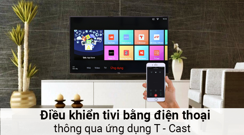 Smart Tivi TCL 4K 50 inch L50P62