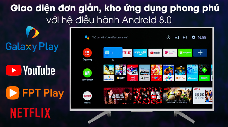 Android Tivi Sony 4K 43 inch KD-43X8500F/S
