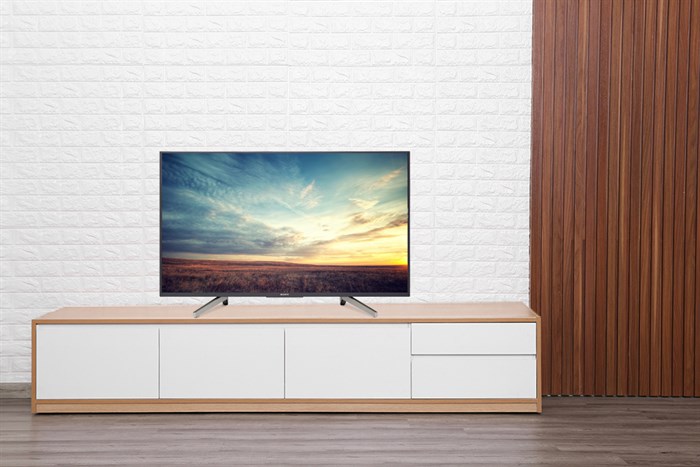 Android Tivi Sony 4K 49 inch KD-49X7500F Màu Đen