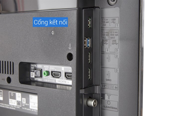 Android Tivi Sony 4K 49 inch KD-49X7500F Màu Đen