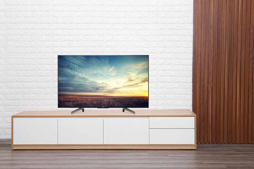 Android Tivi Sony 4K 49 inch KD-49X8500F Màu Đen