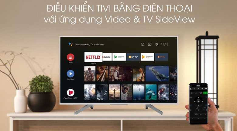 Android Tivi Sony 4K 49 inch KD-49X8500F/S