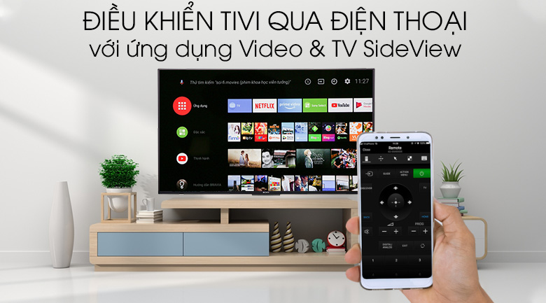 Android Tivi Sony 4K 55 inch KD-55X8500F