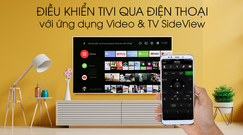 Android Tivi Sony 4K 55 inch KD-55X8500F/S - 11