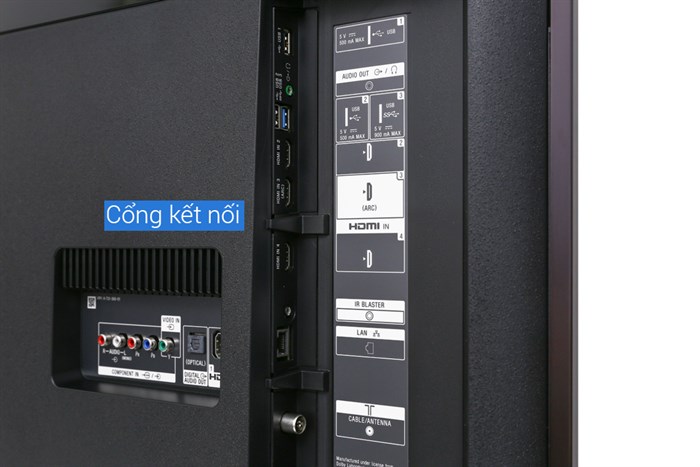 Android Tivi Sony 4K 65 inch KD-65X8500F Màu Đen