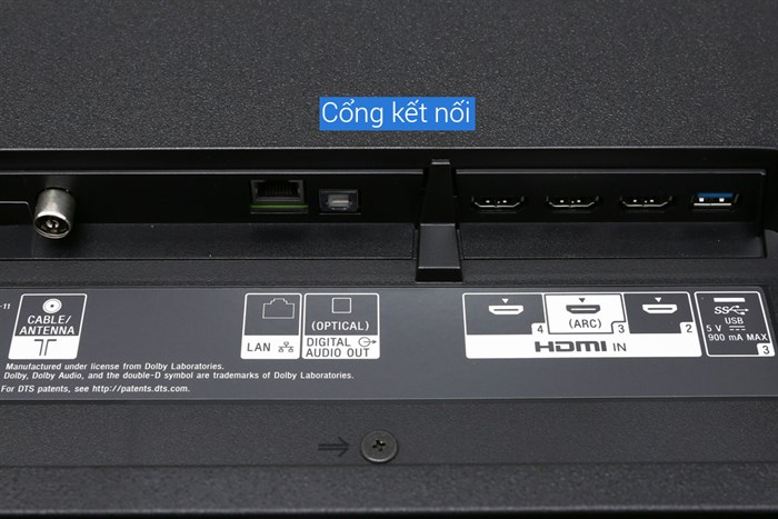 Android Tivi Sony 4K 55 inch KD-55X9000F Màu Đen