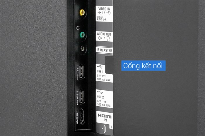 Android Tivi Sony 4K 65 inch KD-65X9000F Màu Đen